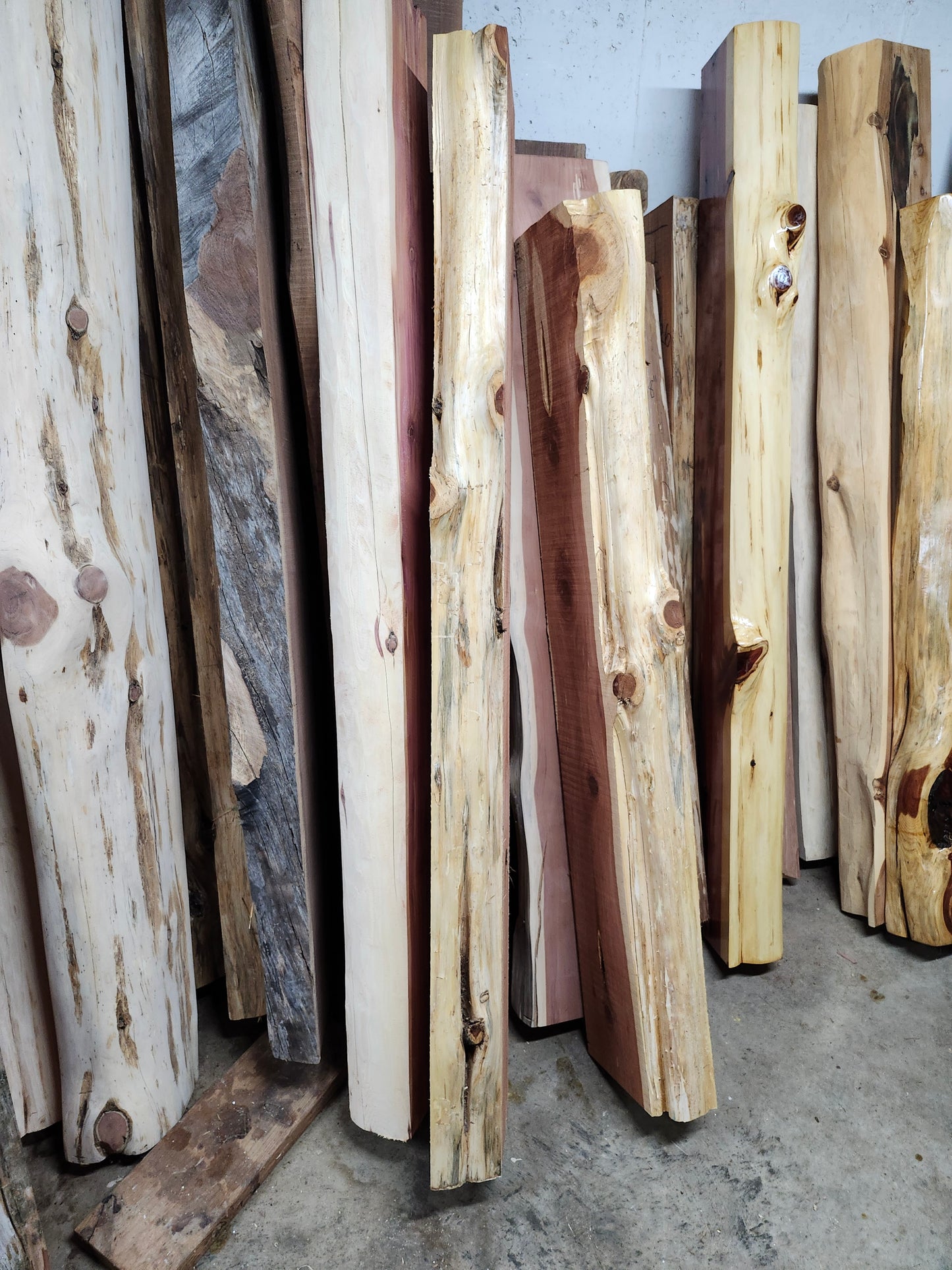 Fireplace Floating Cedar Mantel