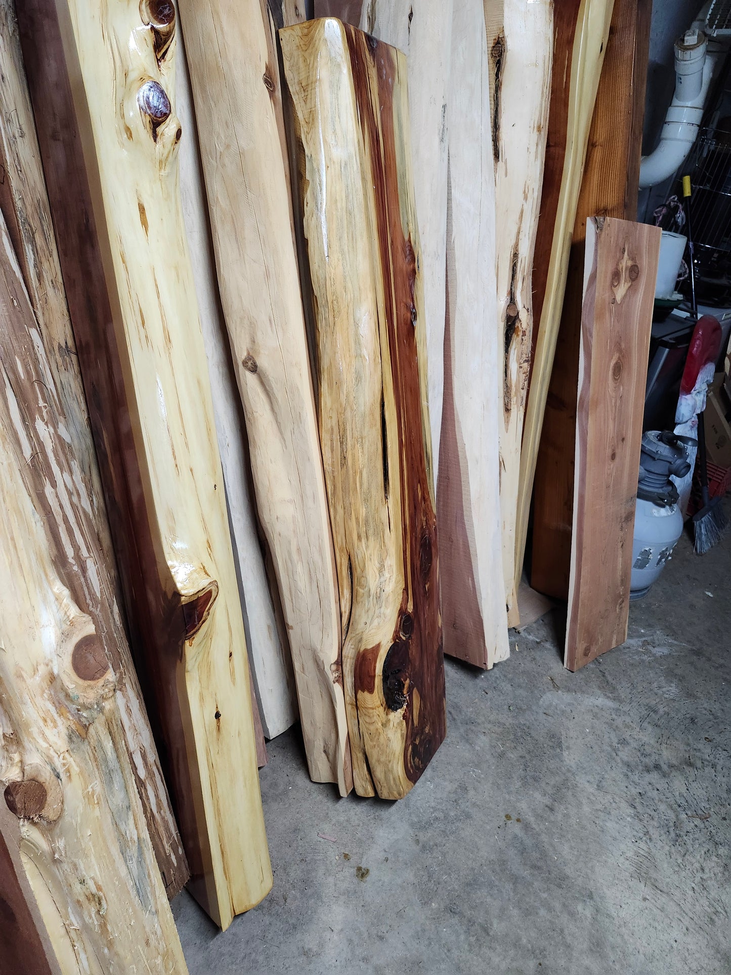 Fireplace Floating Cedar Mantel