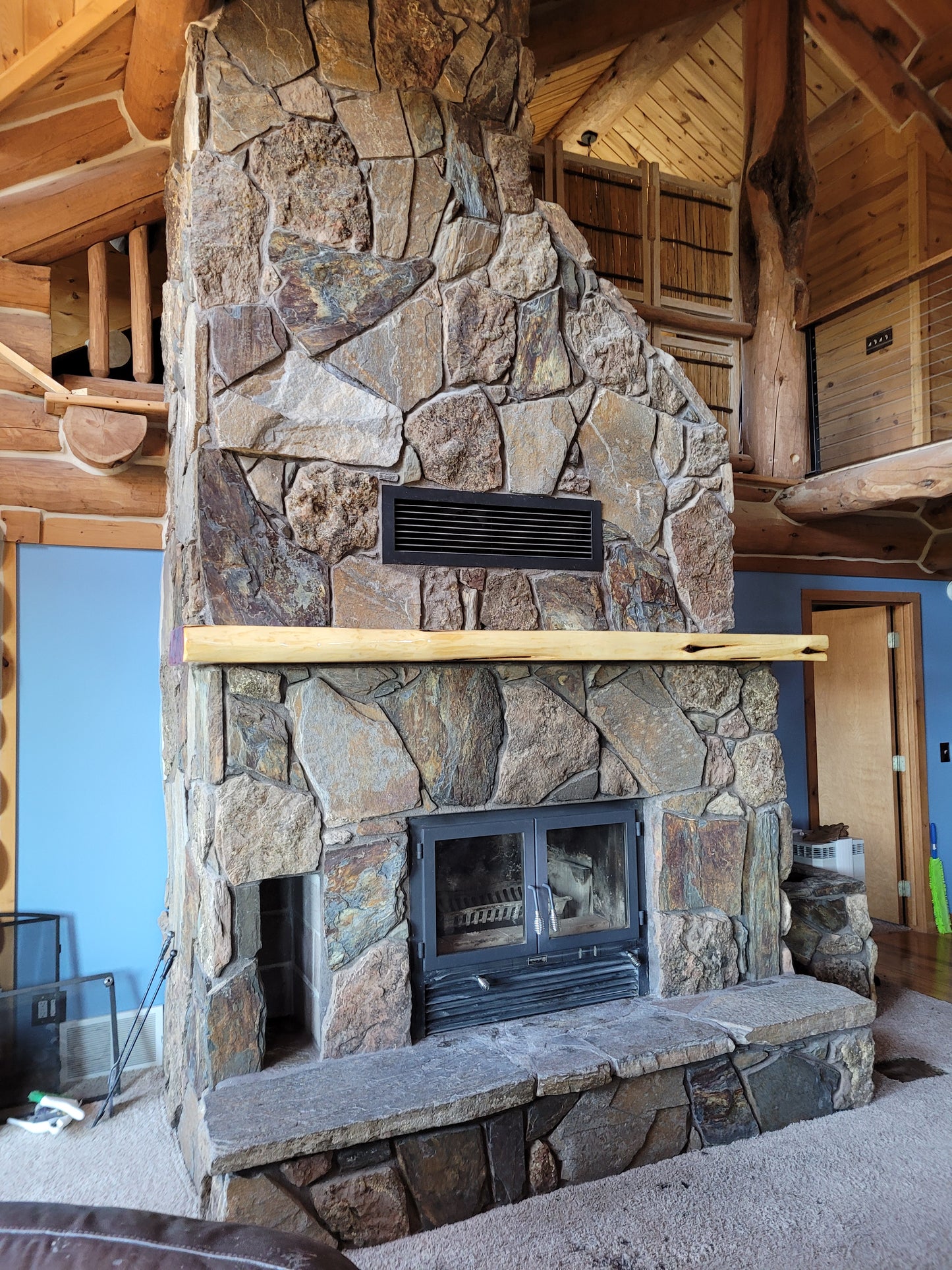 Live Edge Fireplace Mantels, many sizes and options