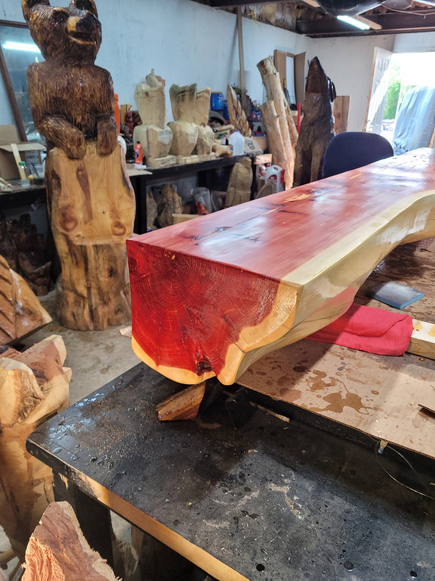 Live Edge Fireplace Mantels, many sizes and options