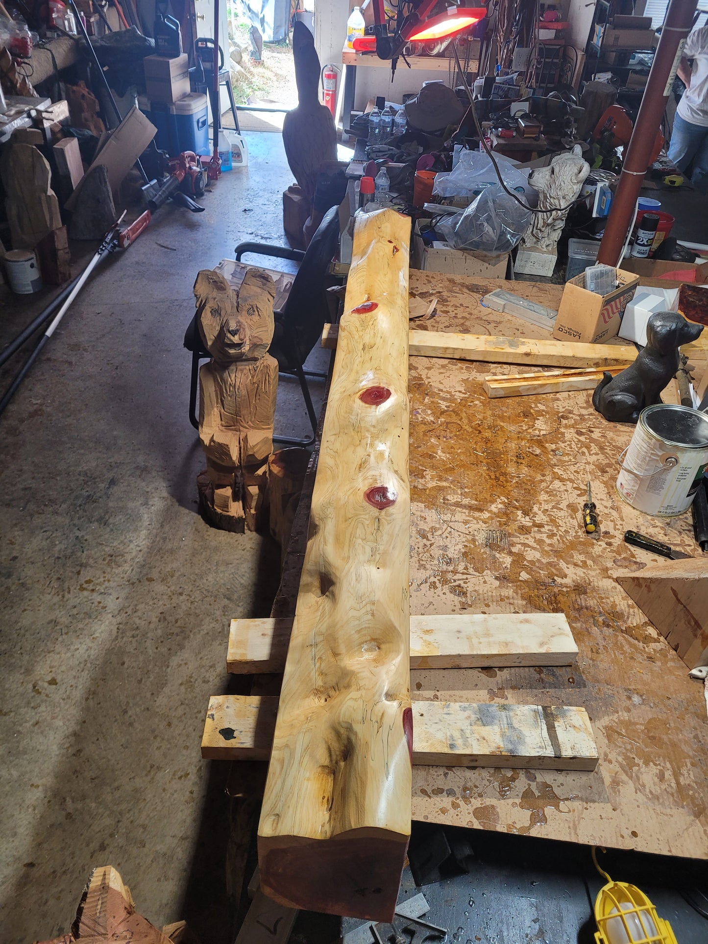 Live edge fireplace mantel. 6ft