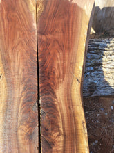 Load image into Gallery viewer, Walnut slabs, bookend slabs of walnut.