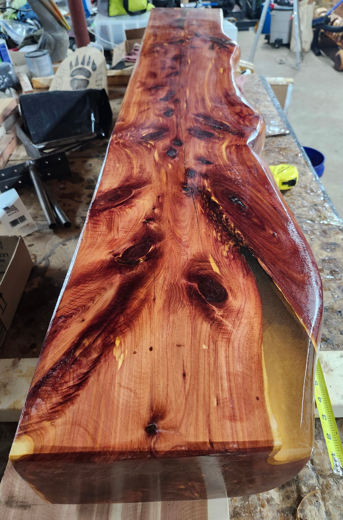 Live Edge Fireplace Mantels, many sizes and options