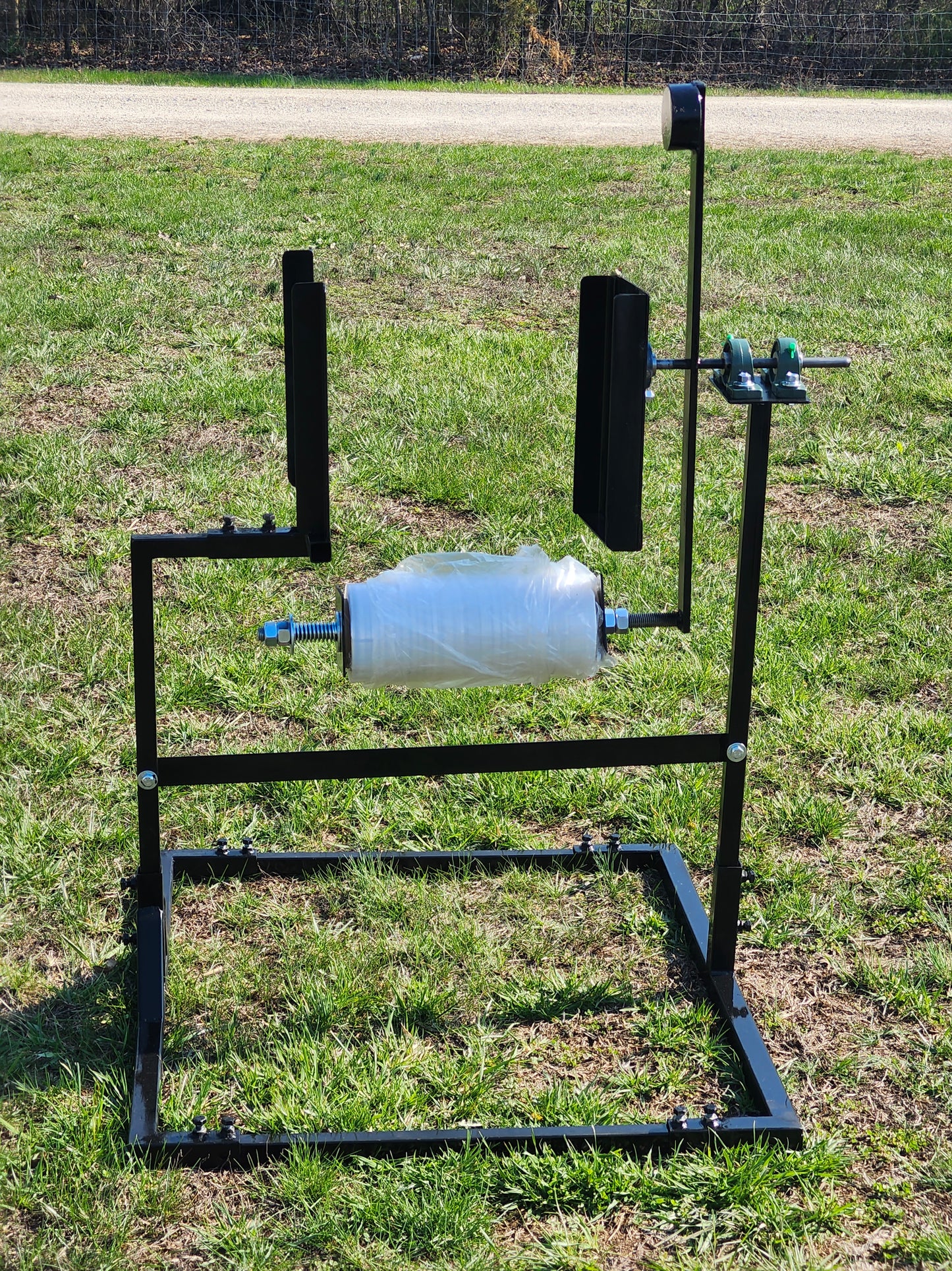 Firewood Wrapping Machine, manual firewood bundler