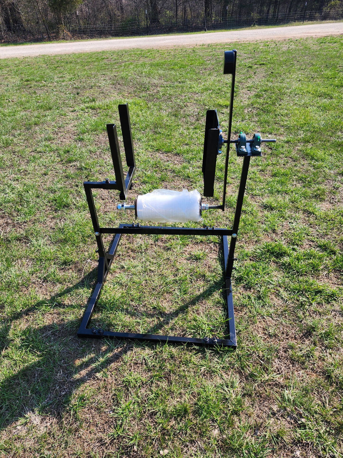 Firewood Wrapping Machine, manual firewood bundler