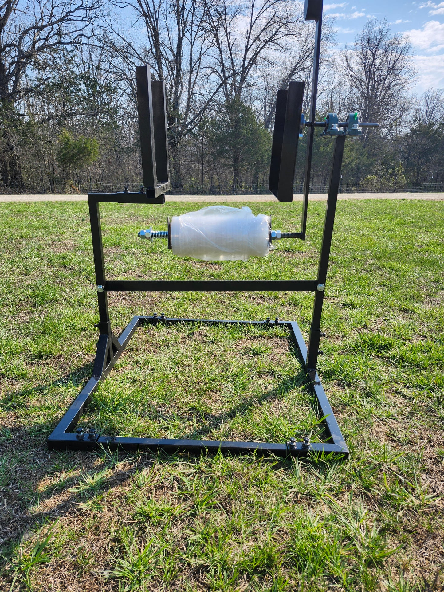 Firewood Wrapping Machine, manual firewood bundler