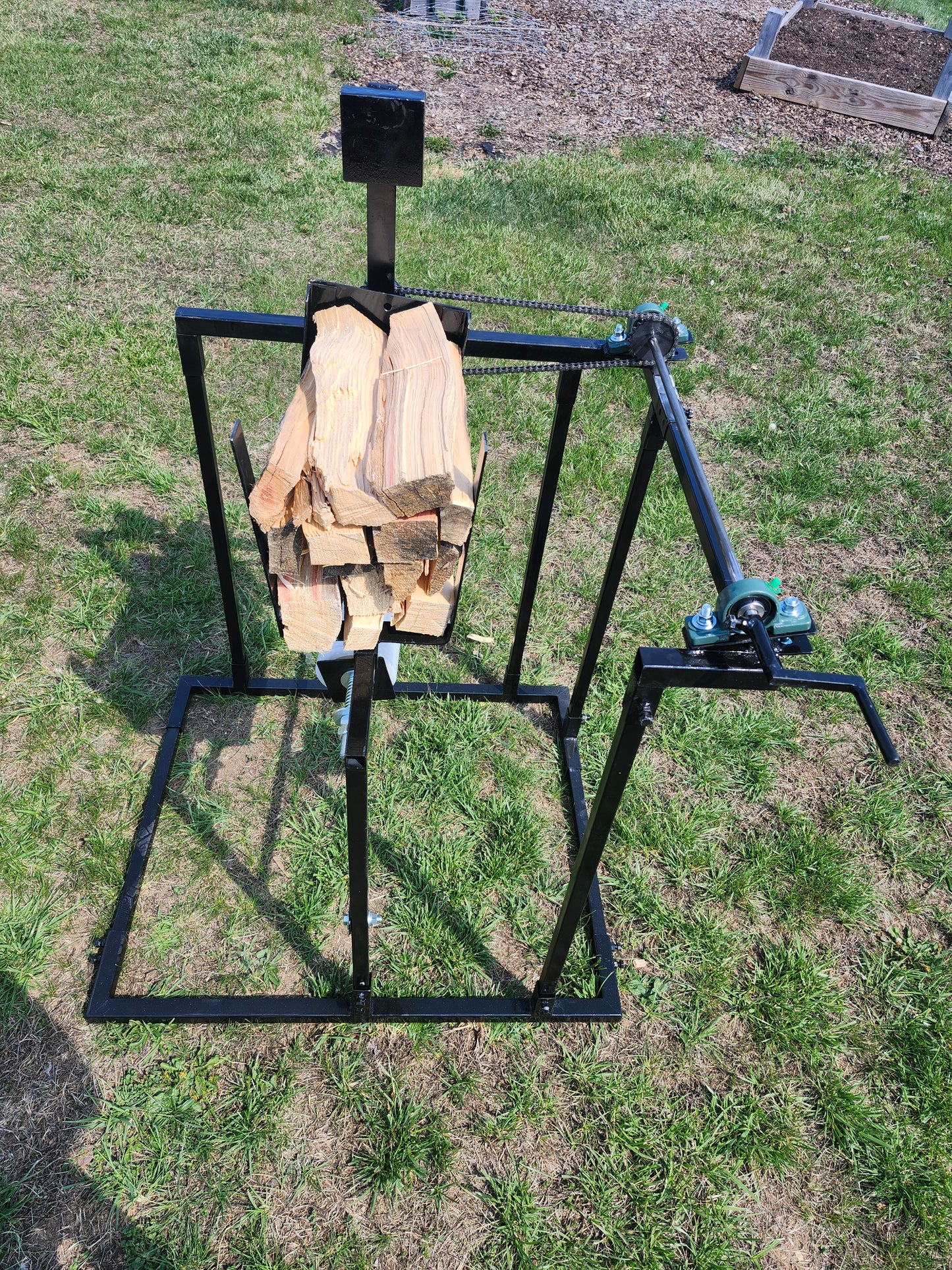 Firewood Wrapping Machine, Firewood Bundling Machine. Free Shipping