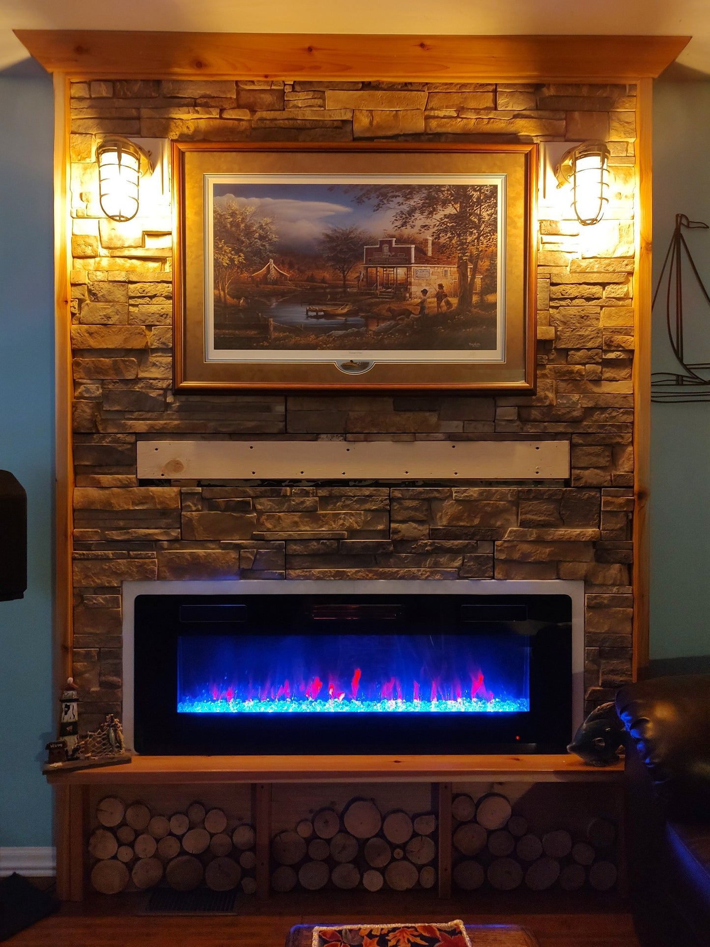 Live Edge Fireplace Mantels, many sizes and options