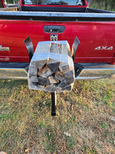 Load image into Gallery viewer, Firewood Wrapper. Hitch mounted firewood bundler.