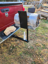 Load image into Gallery viewer, Firewood Wrapper. Hitch mounted firewood bundler.